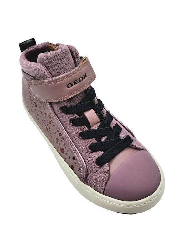 J Kalispera Παιδικά Sneakers High Ροζ
