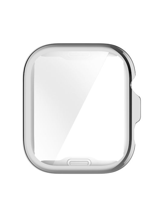 Protecție Carcasă de Silicon în culoarea Argintiu pentru Huawei Watch Fit 4 Pro