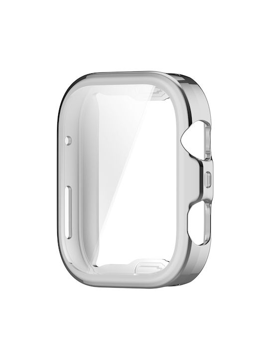 Protecție Carcasă de Silicon în culoarea Argintiu pentru Huawei Watch Fit 4 Pro