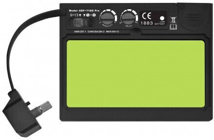 Ideal Μάσκα Ηλεκτροκόλλησης Οπτικού Πεδίου 104x115mm Μπλε