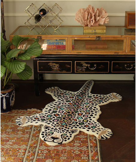 DOING GOODS Χειροποίητο Παιδικό Χαλί Μάλλινο 150x90cm Πάχους 20mm