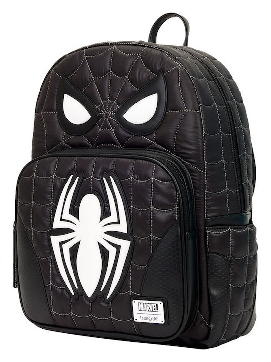 Loungefly Kinder Tasche Rucksack Schwarz 25x10x31cm Marvel Spider-Man Vollgröße Loungefly Kinder Tasche Rucksack Schwarz 25x10x31cm Marvel Spider-Man Vollgröße