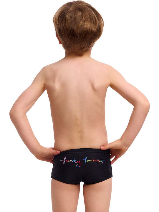 Funky Trunks Kinder Badeanzug Badeslips Black