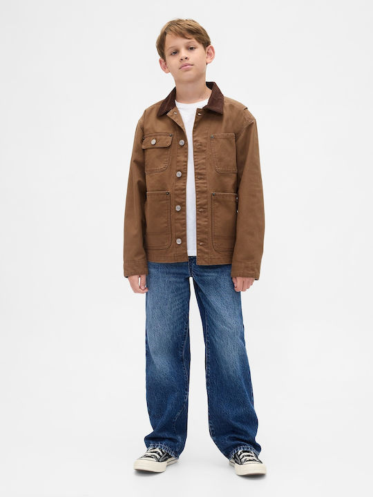 Kids' Casual Jacket Long Brazen Brown Utility