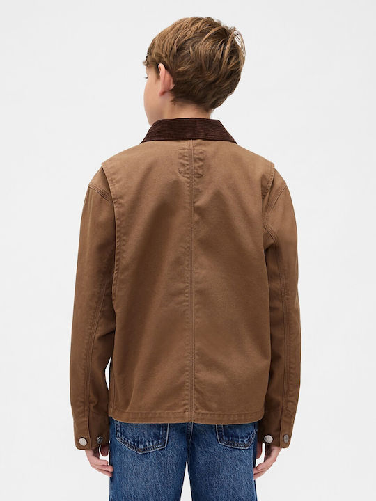 Kids' Casual Jacket Long Brazen Brown Utility