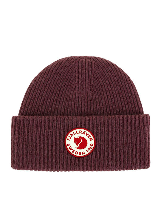 1960 Logo Beanie Unisex Beanie Knitted in Red color