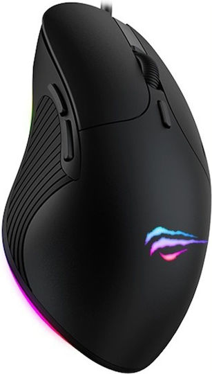 Havit MS1020WB RGB Gaming Ποντίκι 10000 DPI Μαύρο