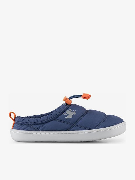 Kinder Sneaker Barfuß Slip-On Marineblau