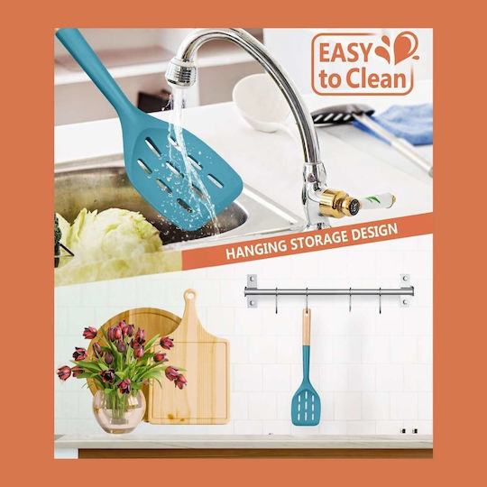 Uncle George Spatula Slotted Silicone 33.5cm