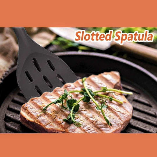 Uncle George Spatula Slotted Silicone 33.5cm