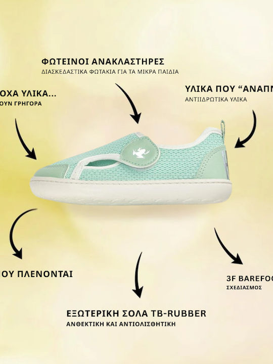 Kinder Sneaker Barfuß Grüne