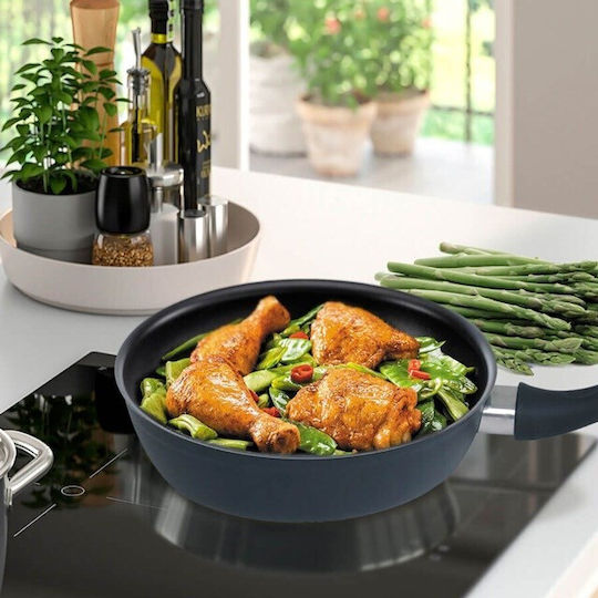 Maestro Pan Mit Deckel aus Aluminium 28cm