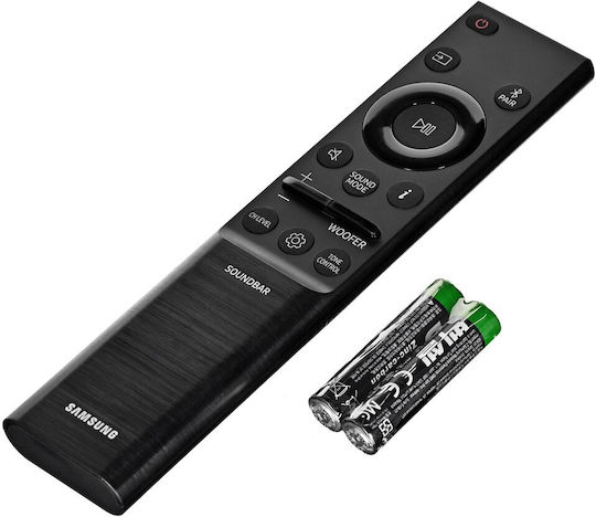 Samsung Soundbar 5.1.2 Bluetooth, HDMI και Wi-Fi με Ασύρματο Subwoofer και Τηλεχειριστήριο Μαύρο HW-QS750F/EN