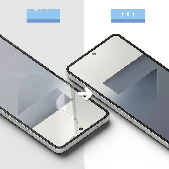 Ringke Gehärtetes Glas (Galaxy Z Flip7)