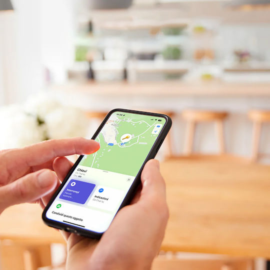 SBS TEFINDBTAPK Compatibil Cu Apple Find My Negru
