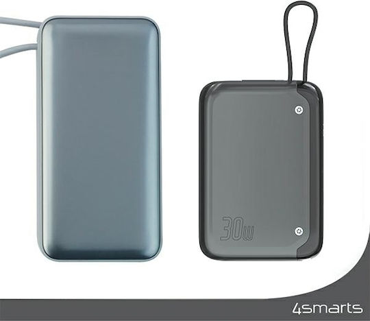 4Smarts Pocket Power Bank 10000mAh 30W Space Gray