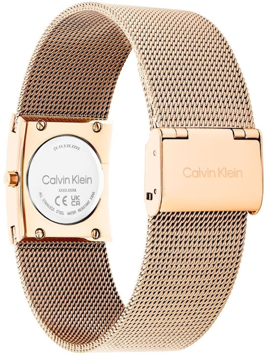 Calvin Klein Pulse Ρολόι Μπαταρίας με Μεταλλικό Μπρασελέ