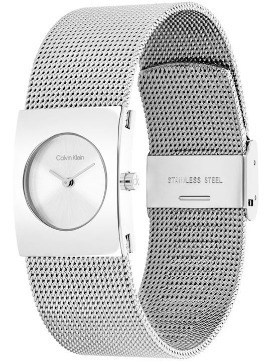 Calvin Klein Pulse Women's Watch with Silver Metal Bracelet