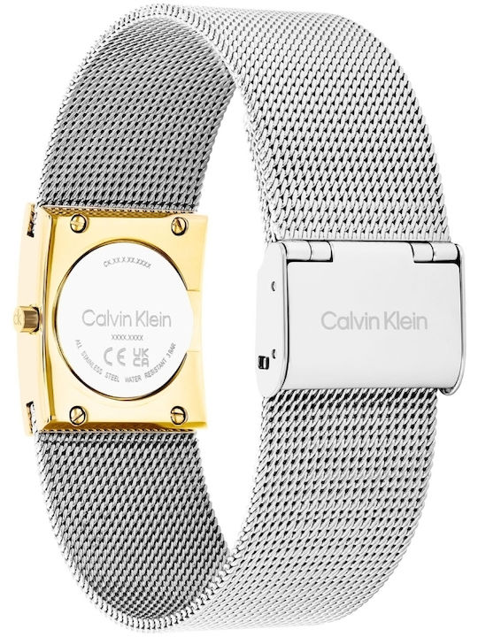 Calvin Klein Pulse Ρολόι Μπαταρίας με Μεταλλικό Μπρασελέ Calvin Klein Pulse Ρολόι Μπαταρίας με Μεταλλικό Μπρασελέ