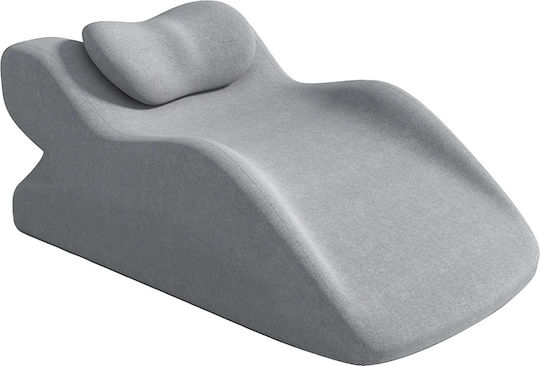 Wedge Pillow Ergonomic Design Multi-purpose Support Light Grey