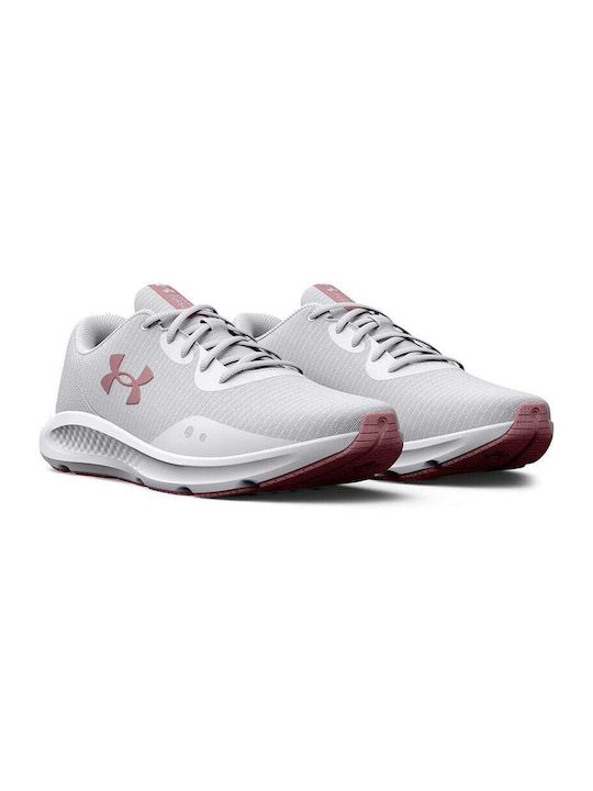 Charged Pursuit 3 Tech Γυναικεία Αθλητικά Παπούτσια Running White / Prime Pink