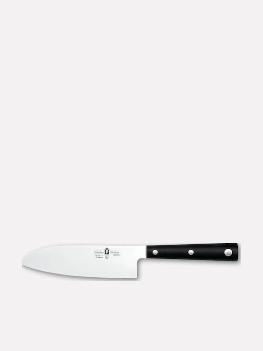 Paolucci Coltellerie Sushi Line Messer Santoku aus rostfreiem Stahl 16cm