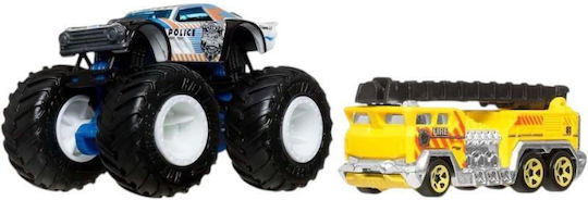 Hot Wheels Cars Set Night Shifter 2 Pack Vehicles 1:64 Monster Truck For 3+ Years Old