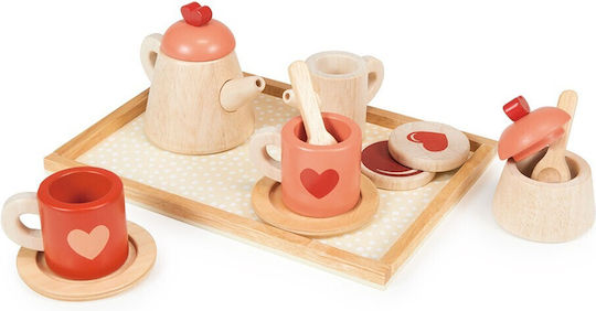 Mentari Teeservice-Spielzeug aus Holz
