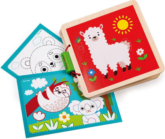 Holz Kinderpuzzle Zoo Roter Kafer