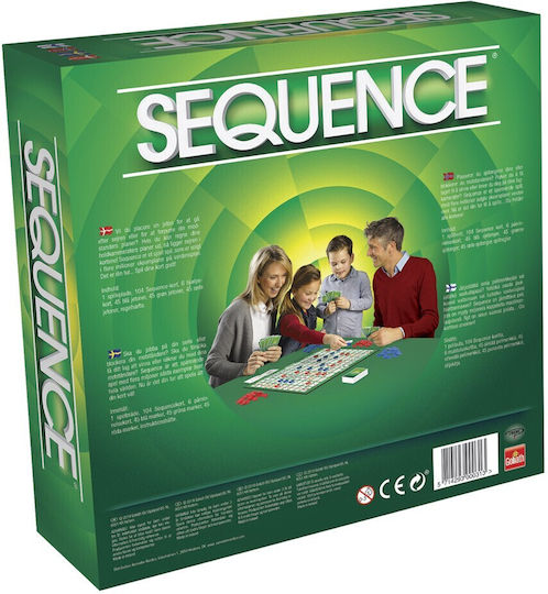 Joc de Societate Sequence - The Board Game pentru 2-12 Jucători 7+ Ani Enigma