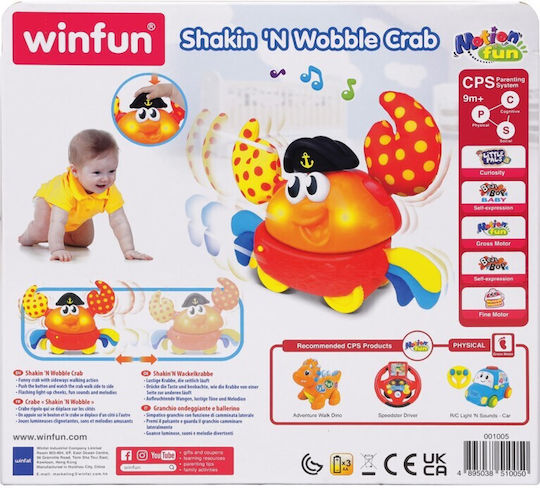 Winfun Shakin 'n Wobble Crab 1005-nl