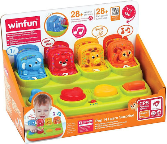 Winfun Baby Toy Pop 'n Learn with Music and Sounds for 6++ Months