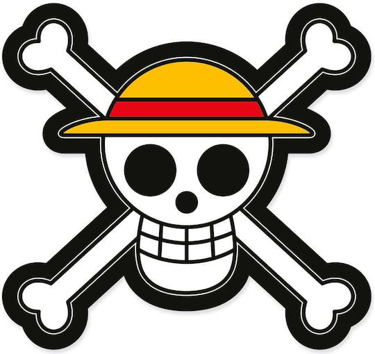 One Piece Jolly Roger Pillow 33 Cm