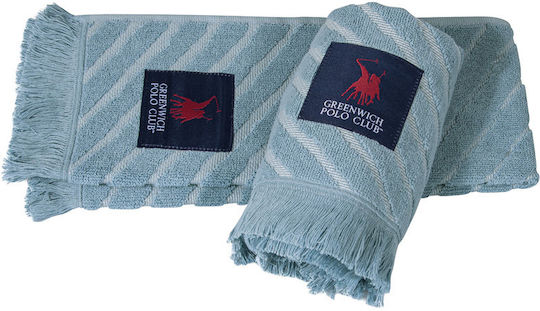 Greenwich Polo Club Essential 2693 Πετσέτα Κουζίνας από 100% Βαμβάκι Γαλάζιο 40x60cm 2τμχ