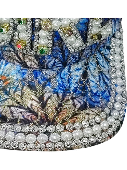 Jockey Bumbac Albastru Floral Stele Mărgele Pentru Femei Brims Trims