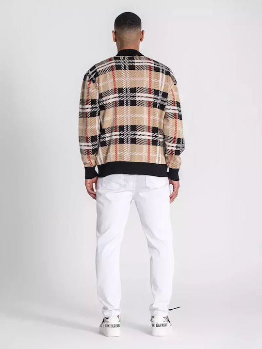 Men's Knitted Cardigan Multicolor