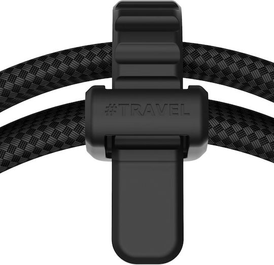 Xtorm Braided USB 2.0 Cable USB-C male - USB-C 240W PD Μαύρο 1.5m CX3091