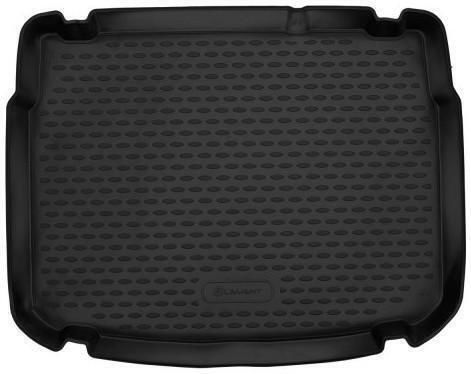 Novline Trunk Mat Tray Type for Fiat 500X 2014-2018 Black