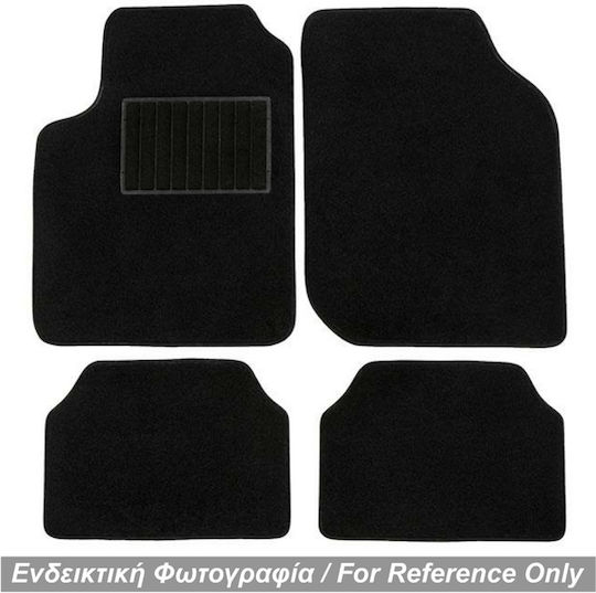 Race Axion Set of Front and Rear Mats 4pcs for Daihatsu Terios 1997-2005 Black