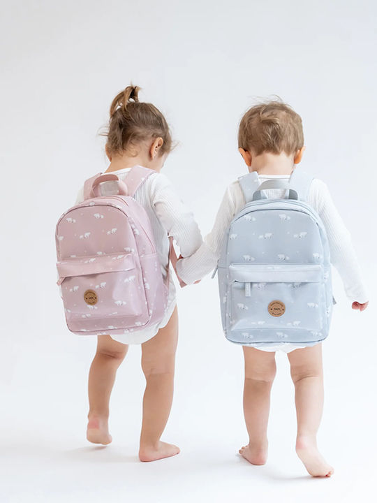 Saro Polar Bear Bag Backpack Gray