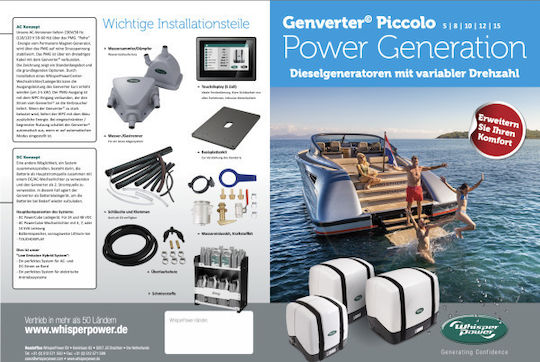 Whisper Power Water Inlet Kit 12.5 Mm ½” Αξεσουάρ Σκάφους