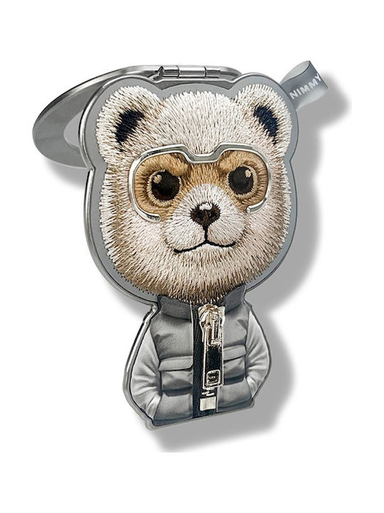 Nimmy Magnetic Pendant Cool & Cute 2.0 Bear Gray N-km-bszj-011-a