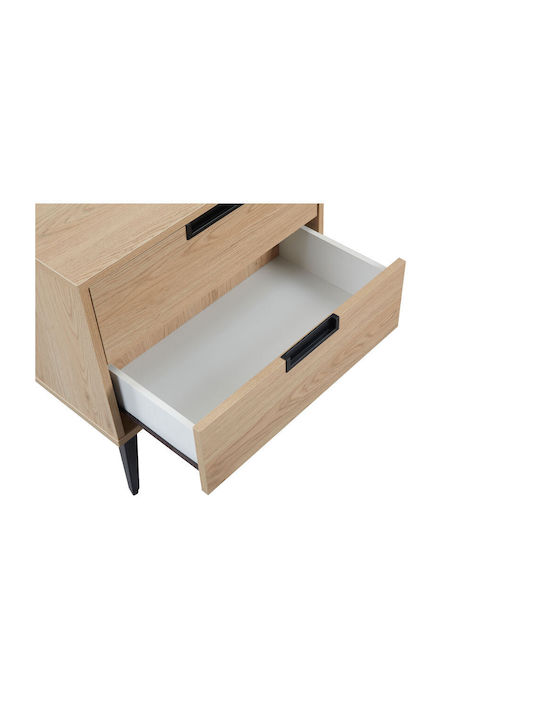 Nachttisch Neon Beige 58x39x55cm