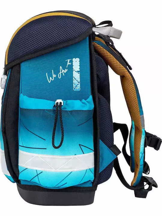 Belmil Classy Σχολική Τσάντα Πλάτης Δημοτικού Μπλε 19lt 32 x 19 x 36εκ