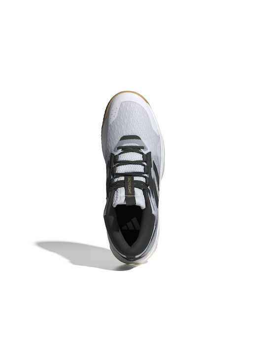 Crazyflight 5 Mid Sport Shoes Volleyball White / Black