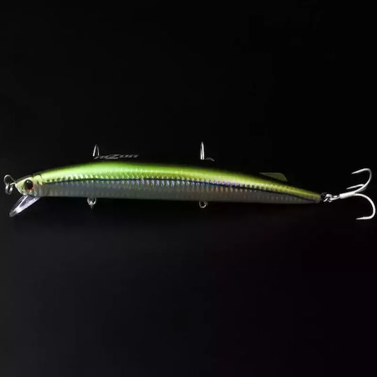 Rizor Τεχνητό Δόλωμα Ψαράκι (Minnow) 19εκ./36gr #04 Green Sayori
