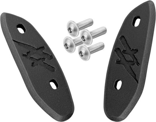 Honda Cbr1100 Xx Super Blackbird Mirror Caps 1997-2008