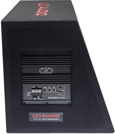 DD Audio PLE-112.1 Aktiver Auto-Subwoofer mit Gehäuse 12" 400 W RMS 4 Ohm