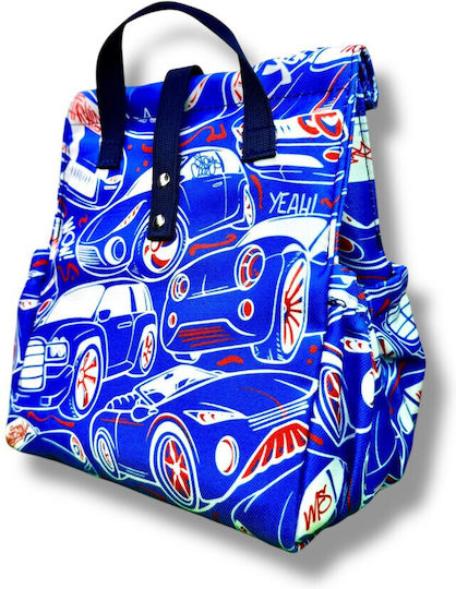 The Lunch Bags School Insulated Shoulder Lunch Bag 5 Litre Racers 21x16x24cm