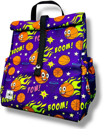 The Lunch Bags Schulische Isothermische Rucksack-Lunch-Tasche 8Es Blau 26 x 19 x 28cm